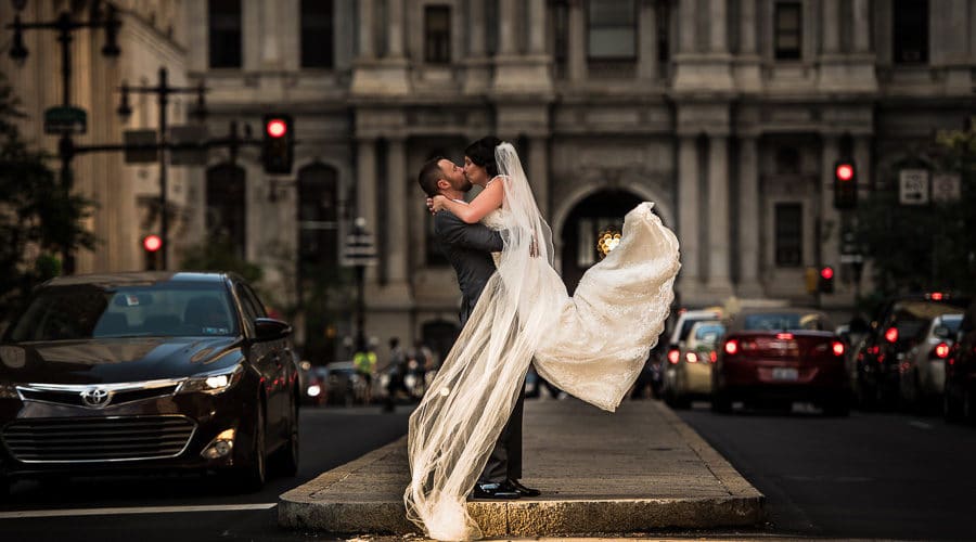 Wedding photography City Hall Philadelphia